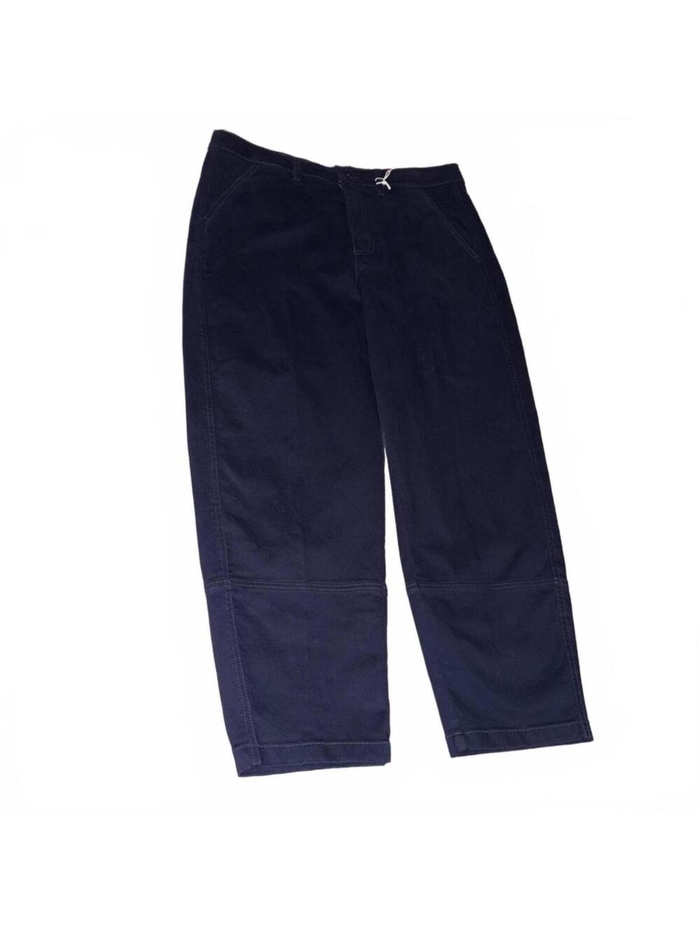 Alpine Design Navy Blue Barrel Pants Size 12 NWT Chino Sleek Utility